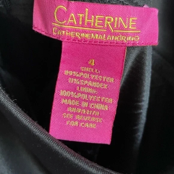 Beautiful elegant  Black flared skirt by Catherine Malandrino. Size 4 - Picture 4 of 9